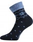 Dámské ponožky Lonka FROTANA, mix A, tmavě modrá