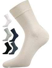 Společenské ponožky Lonka HANER - 98% bavlny, i nadměrné velikosti