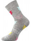 Dámské barevné ponožky Boma Xantipa Mix 45, světle šedá