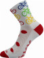 Cyklistické ponožky VoXX RALF X, bike/bílá