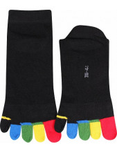 Prstové ponožky Prstan-a 05 barevné prsty, nízké