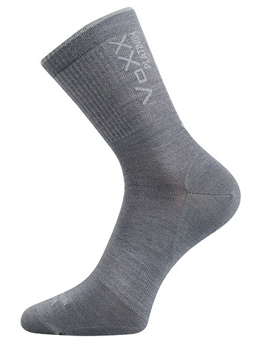 Ponožky VoXX RADIUS s merino vlnou, světle šedá