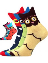 Ponožky Boma XANTIPA 34-3D - balení 3 páry v barevném mixu