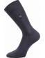 Společenské ponožky Lonka DESPOK, tmavě šedá