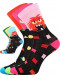 Dětské ponožky Lonka UFONEK - balení 3 páry v barevném mixu
