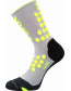 Kompresní ponožky VoXX FINISH, světle šedá