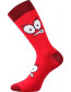 Pánské ponožky Lonka WEAREL 025, mix B, červená