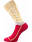 Ponožky Lonka CHOCOLATE, white, dámské