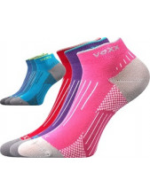 Dětské sportovní ponožky VoXX AZULIK - balení 3 páry v barevném mixu