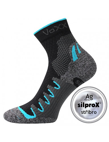 SYNERGY sportovní ponožky VoXX, černá