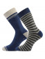 Ponožky Boma GONG ABS 06 - balení 2 páry v různých barvách