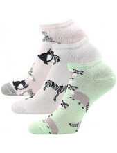 Boma Piki 71 dámské ponožky - balení 3 různé páry