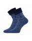 Dámské ponožky Lonka FROTANA moon blue: modrá