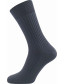 Lonka Zebran ponožky 100% bavlna, tmavě šedá