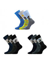 Veselé ponožky Boma Krtek KR 111 - balení 3 páry