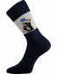 Ponožky Boma Krtek KR 111 mix A, tmavě modrá