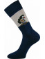Ponožky Boma Krtek KR 111 mix B, tmavě modrá