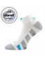 Gastm sportovní ponožky VoXX se stříbrem, bílá