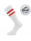 Pánské sportovní ponožky VoXX Retran se stříbrem bílá/červená
