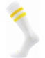 Pánské sportovní ponožky VoXX Retran se stříbrem bílá/žlutá