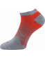 Slabé nízké sportovní ponožky VoXX Rex 18, červená