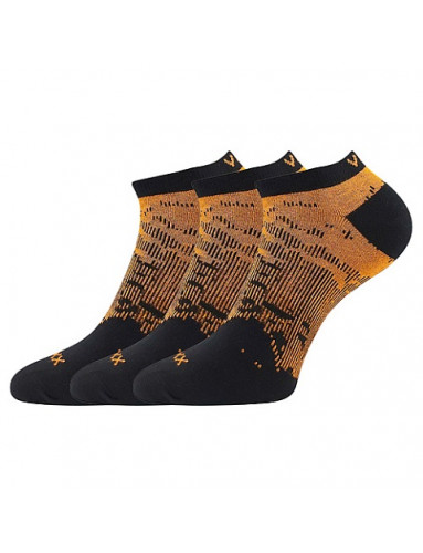 Slabé nízké sportovní ponožky VoXX Rex 18, oranžová