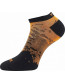 Slabé nízké sportovní ponožky VoXX Rex 18, oranžová