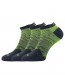 Slabé nízké sportovní ponožky VoXX Rex 18, zelená