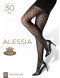 Vzorované punčochové kalhoty Alessia 50 DEN