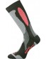 ENGINE motorkářské ponožky VoXX, černo-červená