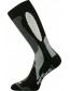 ENGINE motorkářské ponožky VoXX, černo-šedá