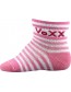 Ponožky VoXX kojenecké Fredíček, pruhy holka, růžová