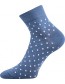 Ponožky Boma JANA Mix 43B, puntíky, jeans
