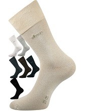 DESILVE společenské ponožky Lonka - balení 3 páry, i nadměrné velikosti