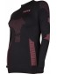 Termoprádlo - VoXX AP 06 dámské tričko dlouhý rukáv, černo-magenta