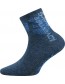 ADVENTURIK dětské sportovní ponožky VoXX, jeans-melír
