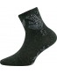ADVENTURIK dětské sportovní ponožky VoXX, tmavě šedá-melír