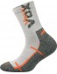 WALLÍK dětské sportovní ponožky VoXX, mix B, světle šedá