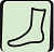 klasická výška - ponožky sahají cca do 1/2 lýtek